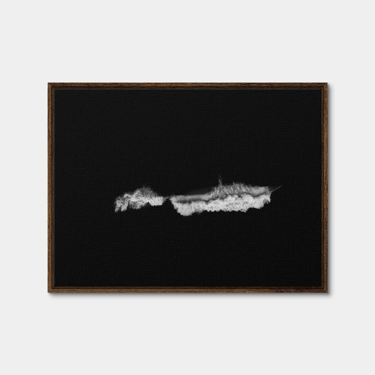 AUTO-MOCKUP WHITE | Hold | 1 Piece | Walnut Framed Canvas | group=4x3