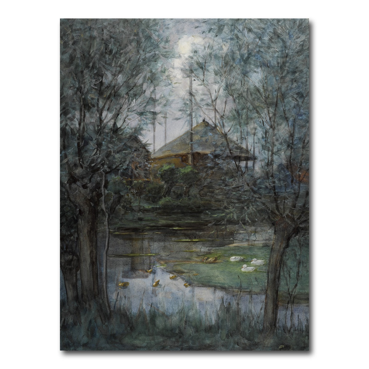 AUTO-MOCKUP WHITE | Hooischelf | 1 Piece | Gallery Wrap Canvas | group=3x4