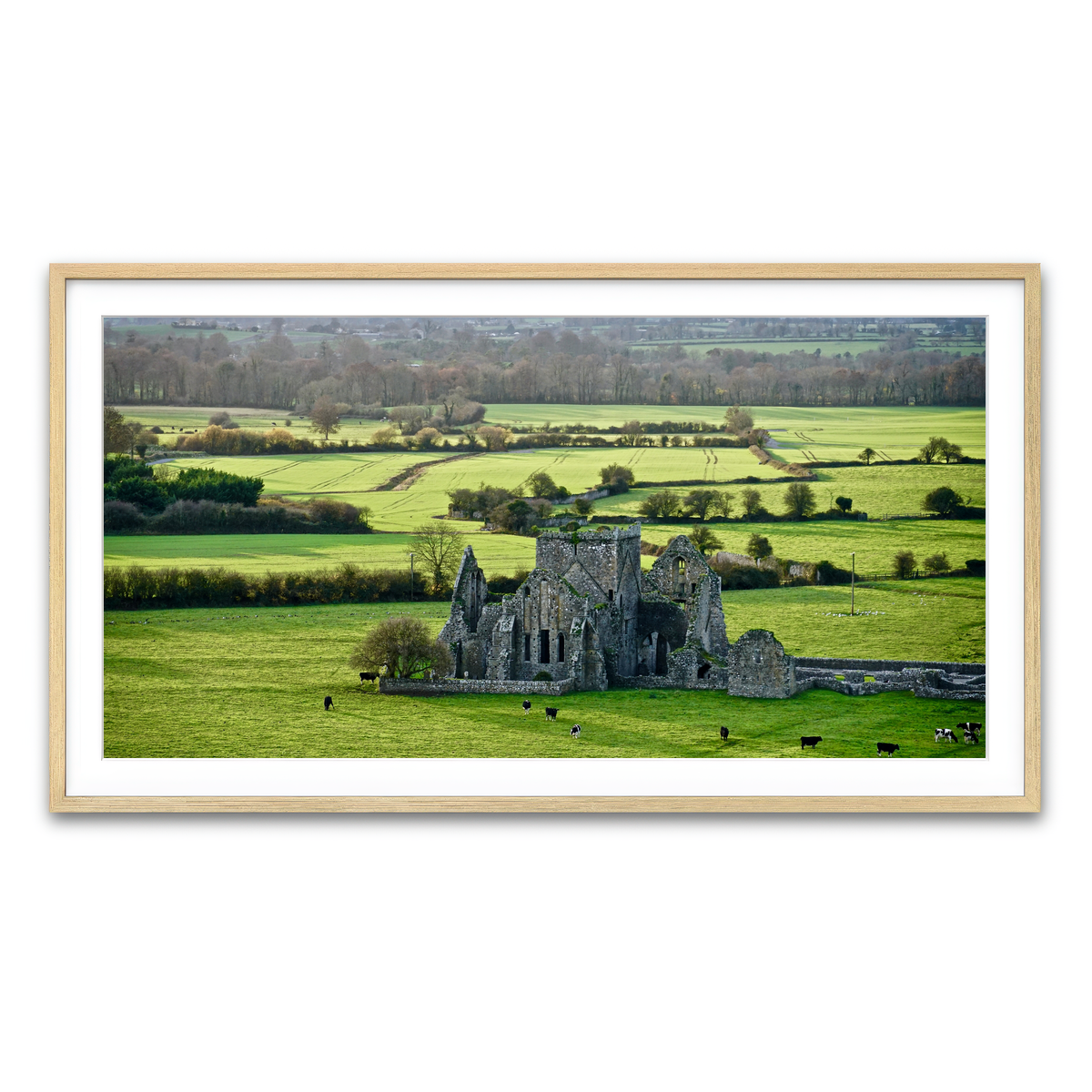 Framed Print 2x1 Natural