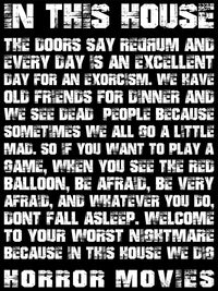 Horror House Wall Art