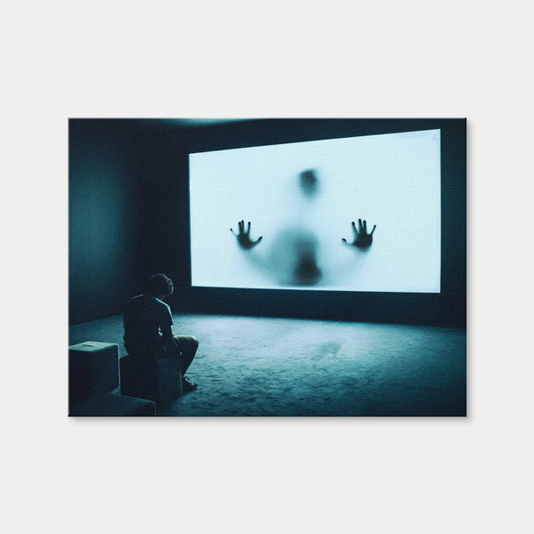 Horror Wall Art — Canvas Wrap Format preview