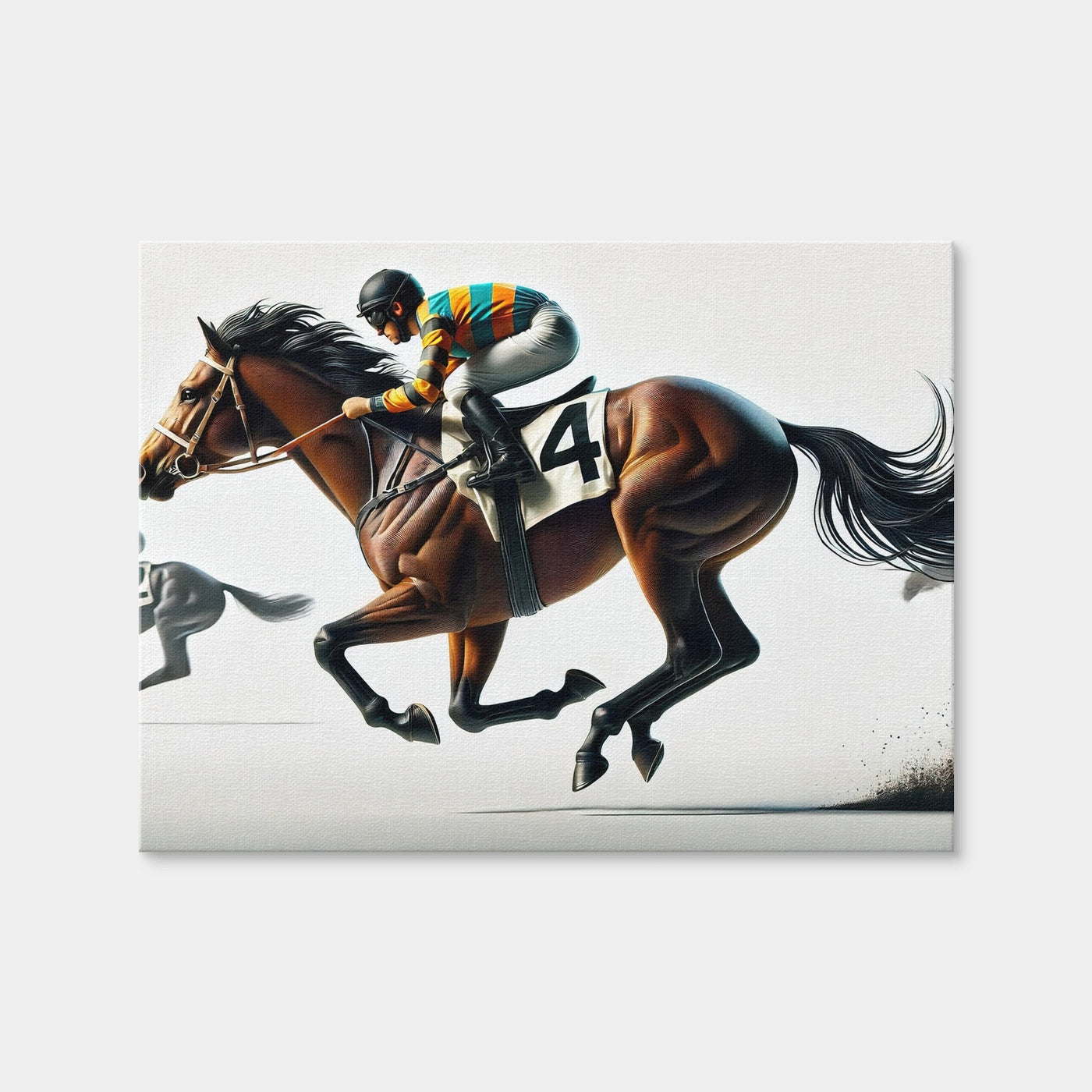AUTO-MOCKUP WHITE | Horse Racing | 1 Piece | Gallery Wrap Canvas | group=4x3
