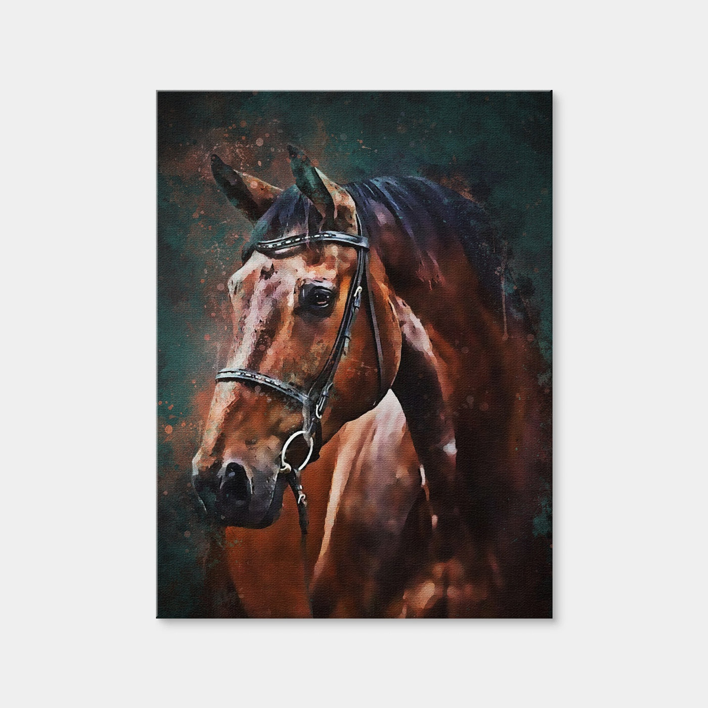 AUTO-MOCKUP WHITE | Horse | 1 Piece | Gallery Wrap Canvas | group=3x4