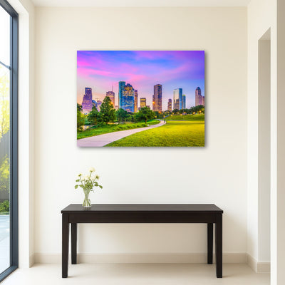 AUTO-MOCKUP ROOM | Houston Cityscape