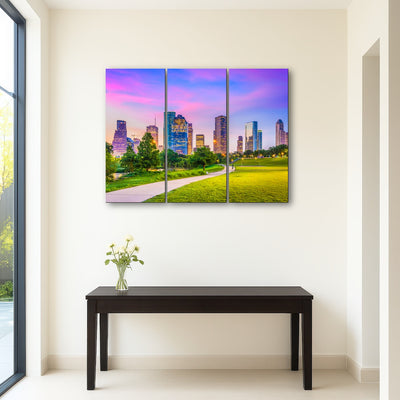 AUTO-MOCKUP ROOM | Houston Cityscape