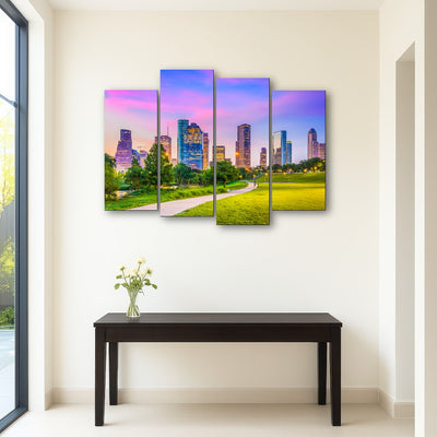 AUTO-MOCKUP ROOM | Houston Cityscape