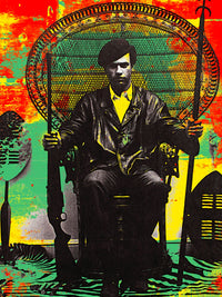 Huey P Newton Wall Art