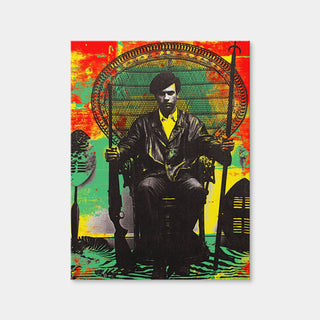 AUTO-MOCKUP WHITE | Huey P Newton | 1 Piece | Gallery Wrap Canvas | group=3x4