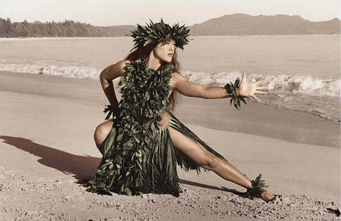 Hula Dancer Wall Art