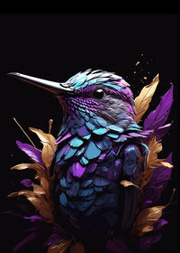 Hummingbird Animal Wall Art