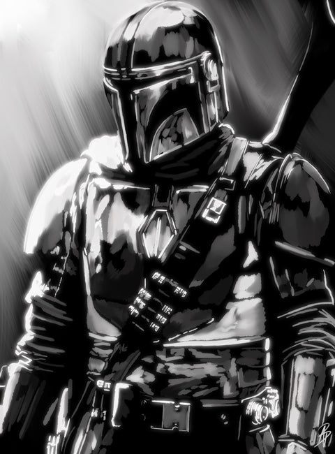 Hunter In Light Wall Art