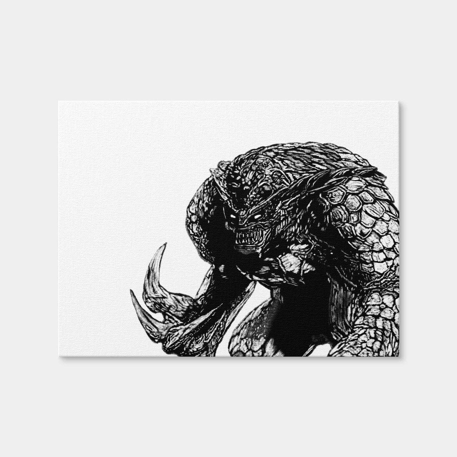 AUTO-MOCKUP WHITE | Hunter | 1 Piece | Gallery Wrap Canvas | group=4x3