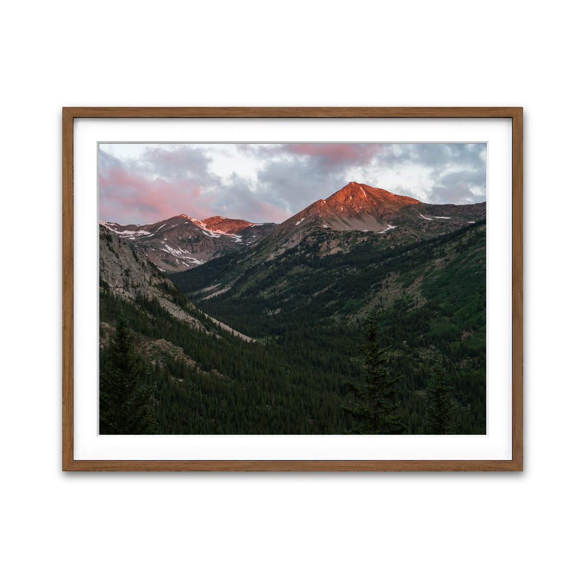Framed Print 4x3 Walnut