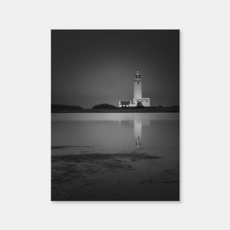 AUTO-MOCKUP WHITE | Hurst Point Lighthouse | 1 Piece | Gallery Wrap Canvas | group=3x4