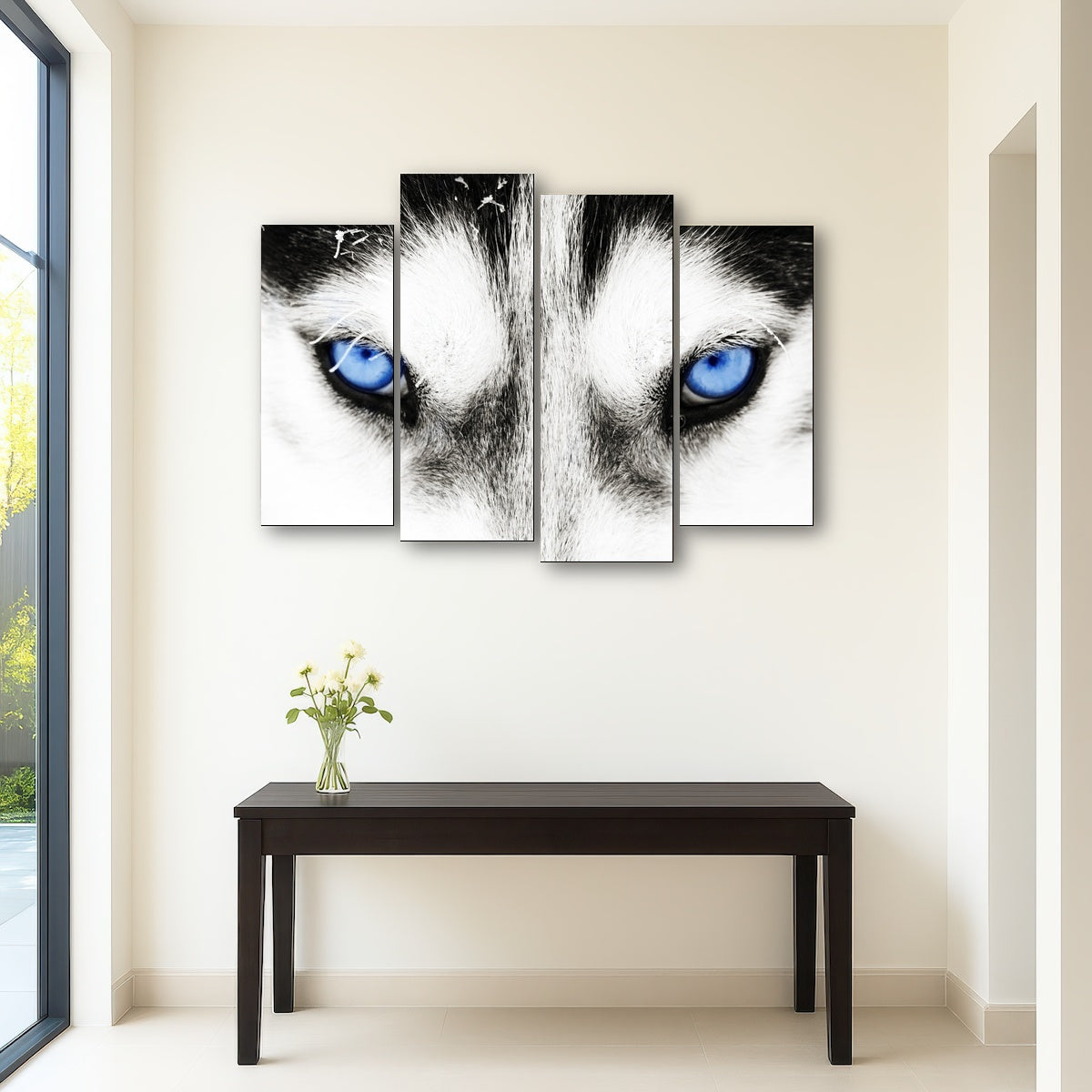 AUTO-MOCKUP ROOM | Husky Blue Eyes