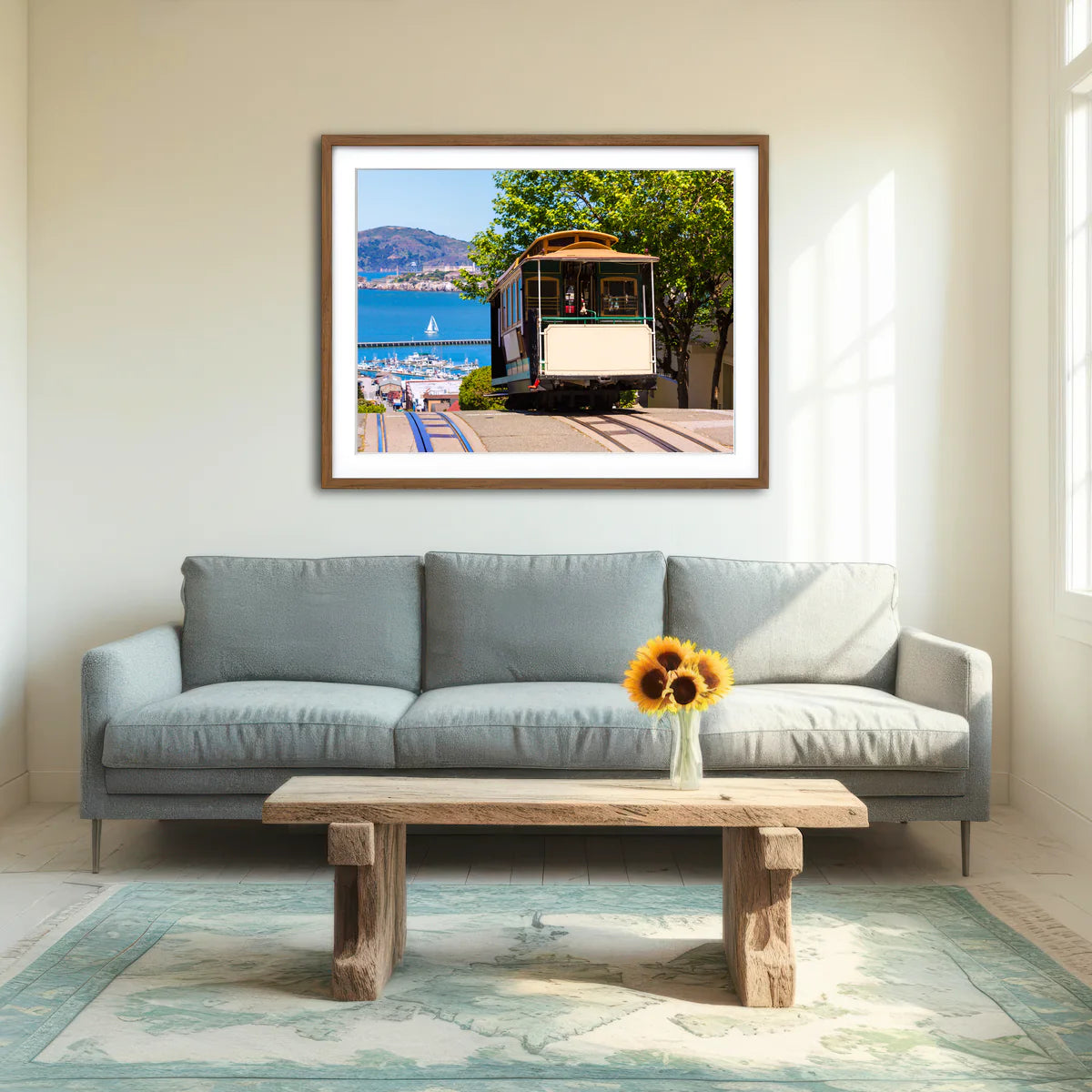 Hyde Street Cable Car Wall Art