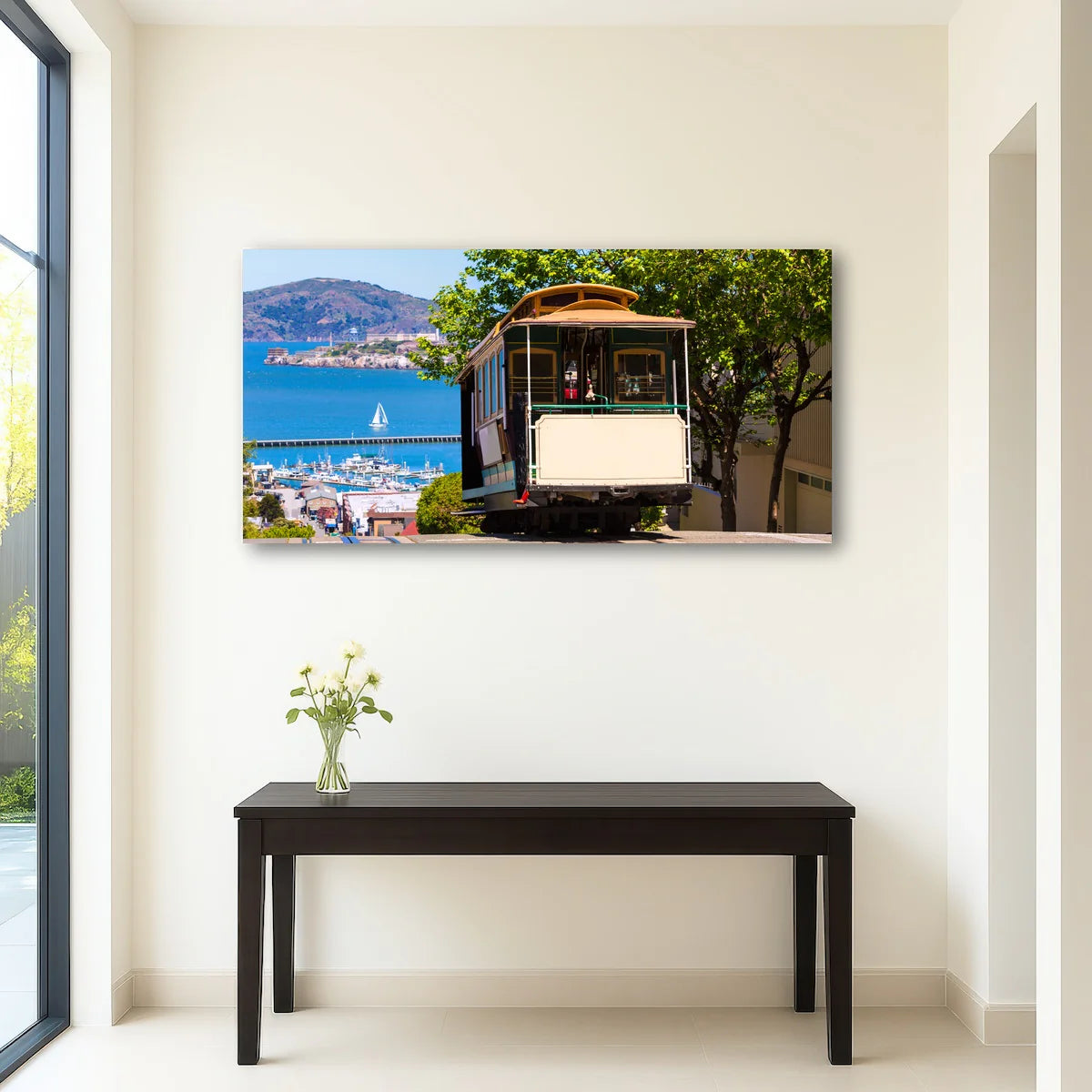 Hyde Street Cable Car Wall Art