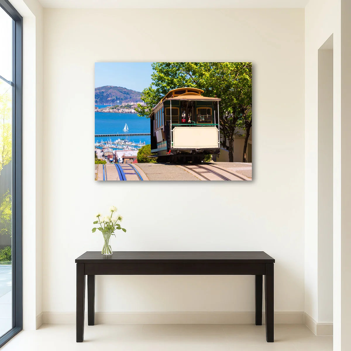 Hyde Street Cable Car Wall Art