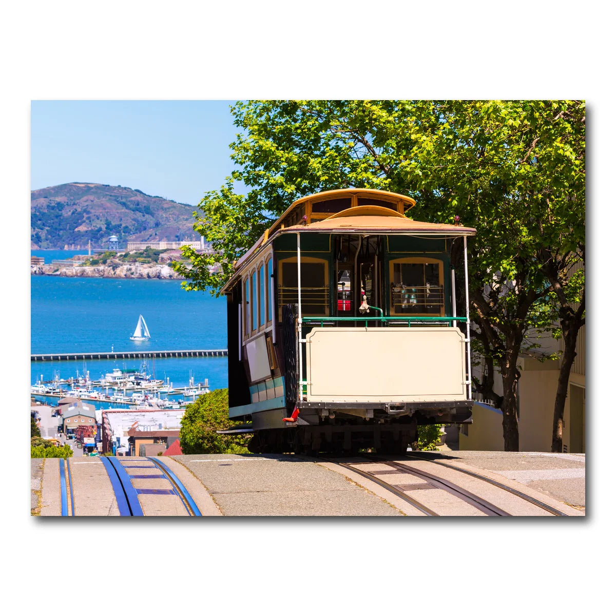 Hyde Street Cable Car Wall Art