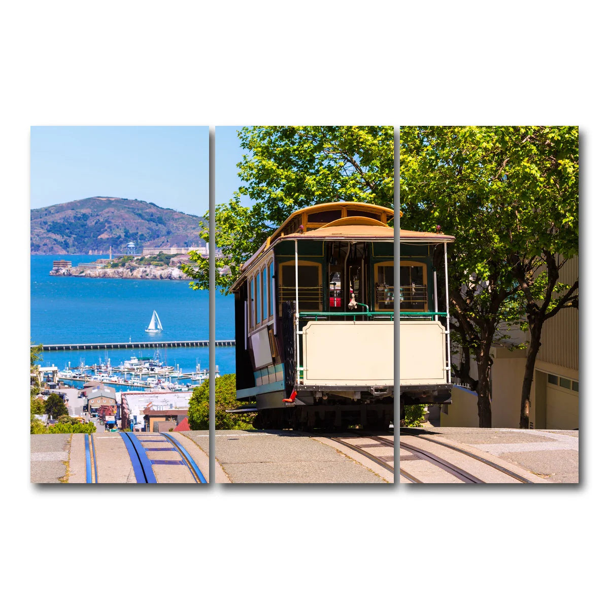 Hyde Street Cable Car Wall Art