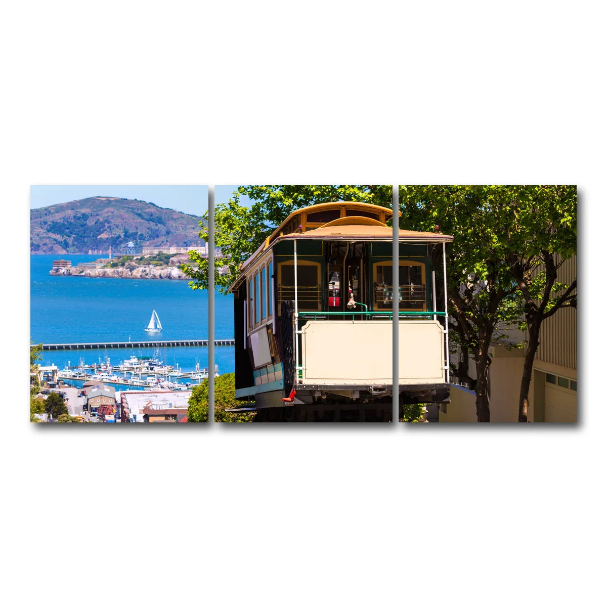 Hyde Street Cable Car Wall Art