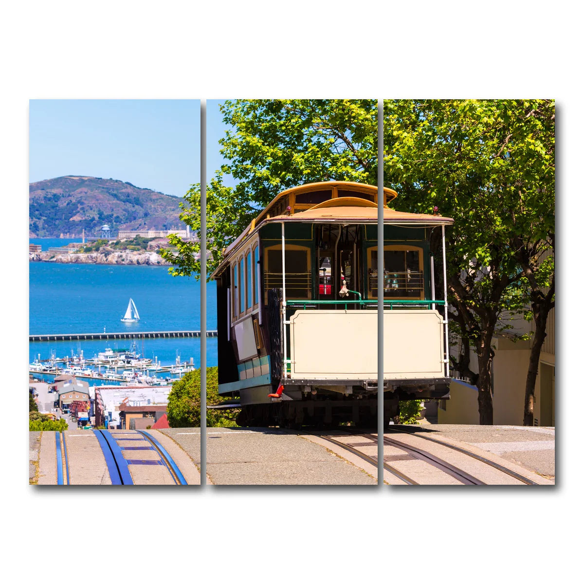 Hyde Street Cable Car Wall Art