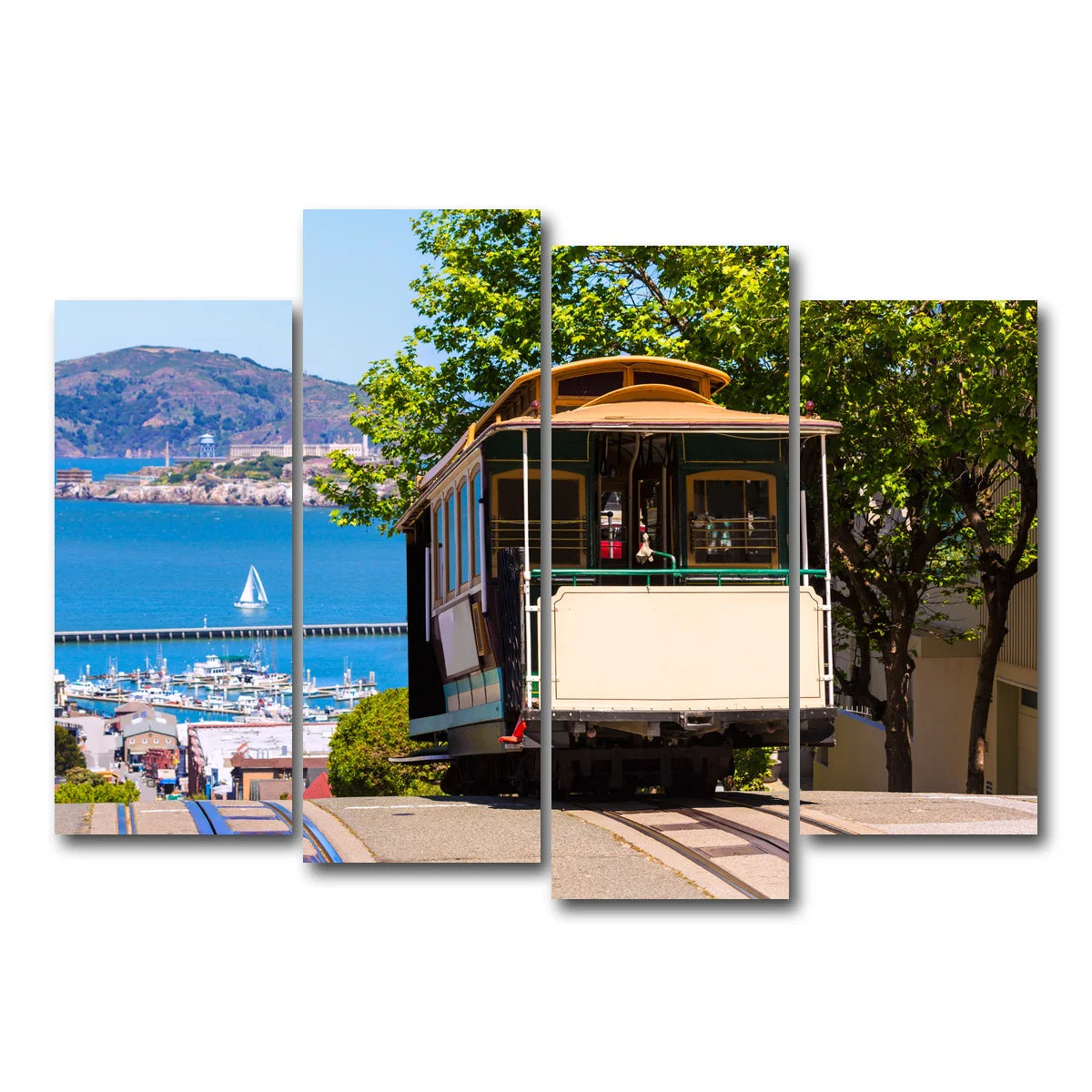 Hyde Street Cable Car Wall Art