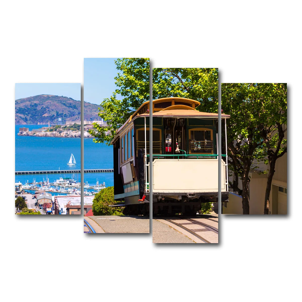 Hyde Street Cable Car Wall Art