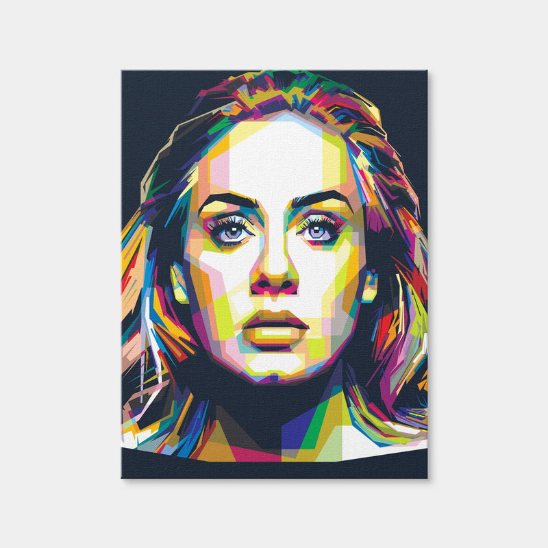 AUTO-MOCKUP WHITE | Hypnotising Adele | 1 Piece | Gallery Wrap Canvas | group=3x4