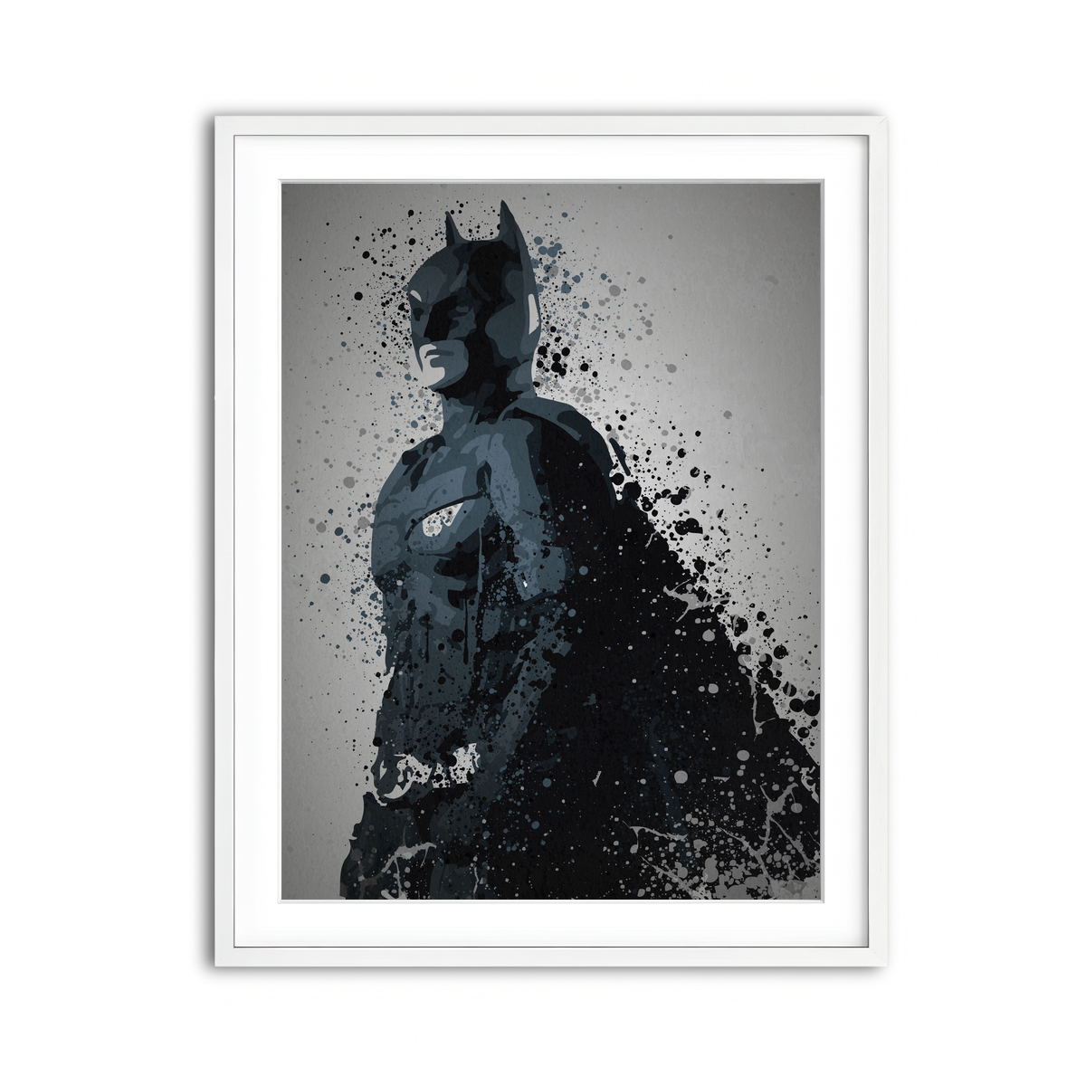 Framed Print 3x4 White