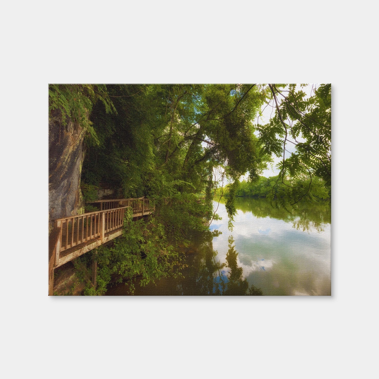 AUTO-MOCKUP WHITE | Ijam Nature Park Boardwalk | 1 Piece | Gallery Wrap Canvas | group=4x3