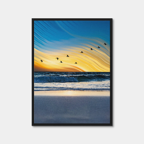 In Formation Wall Art — Framed Canvas Format preview