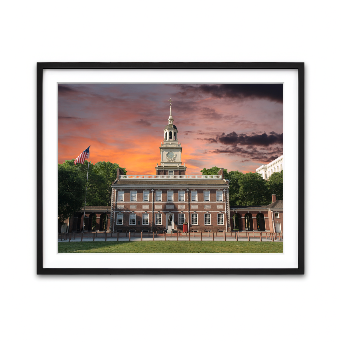 Framed Print 4x3 Black