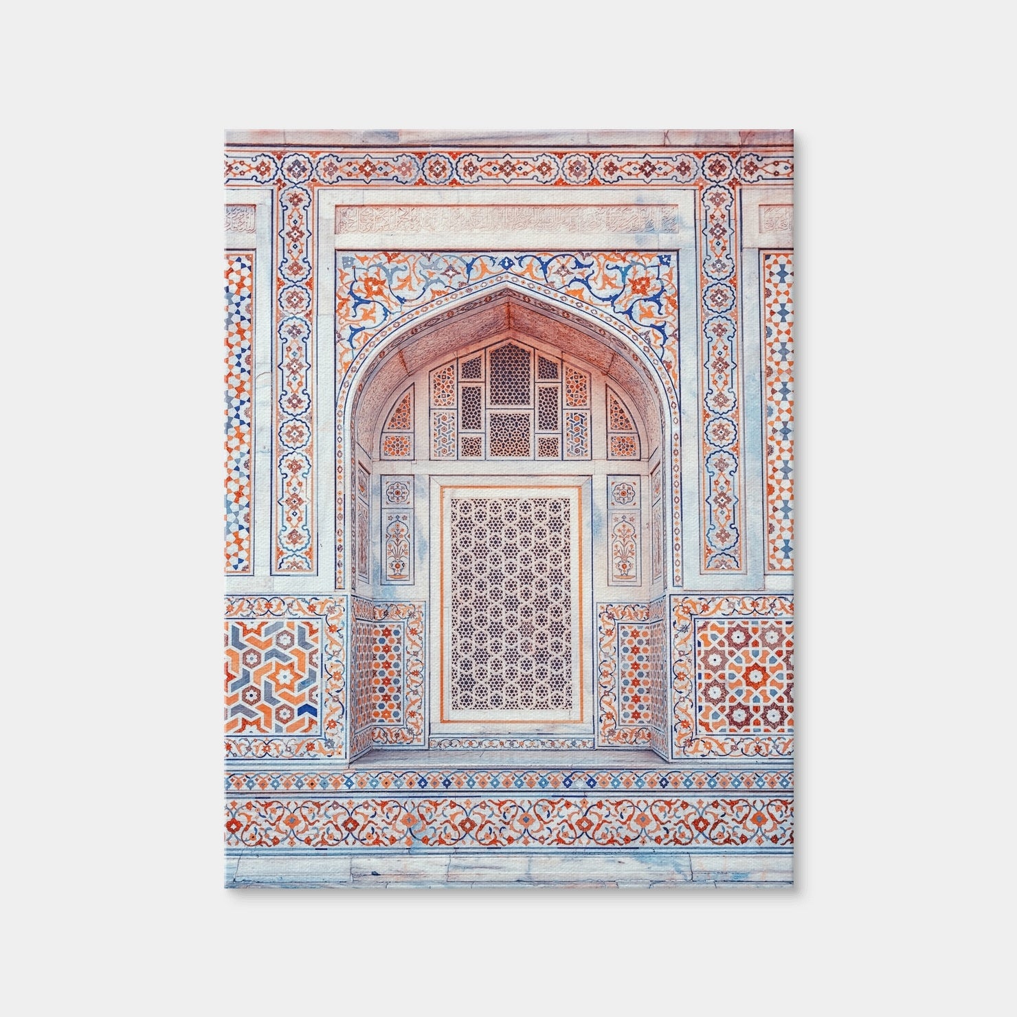AUTO-MOCKUP WHITE | Indian Architecture | 1 Piece | Gallery Wrap Canvas | group=3x4