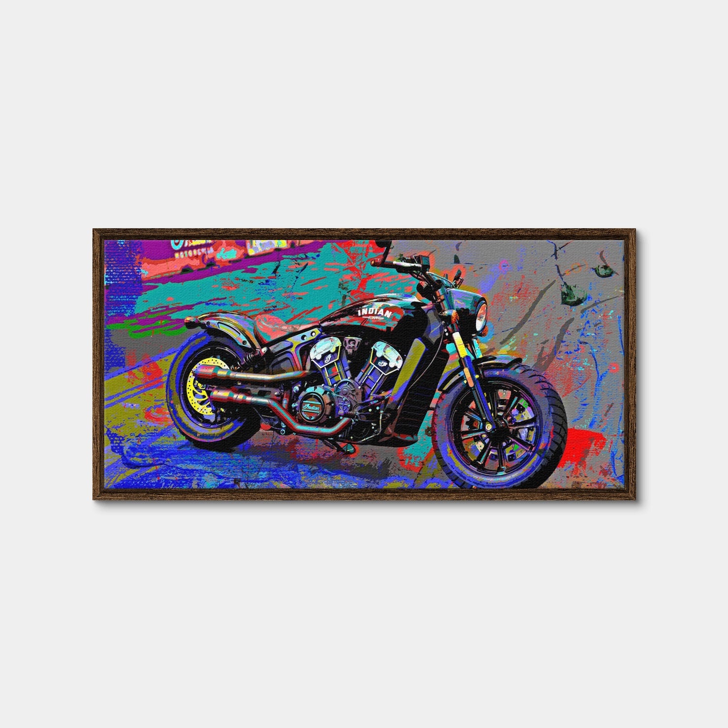 Indian Motorcycle Wall Art