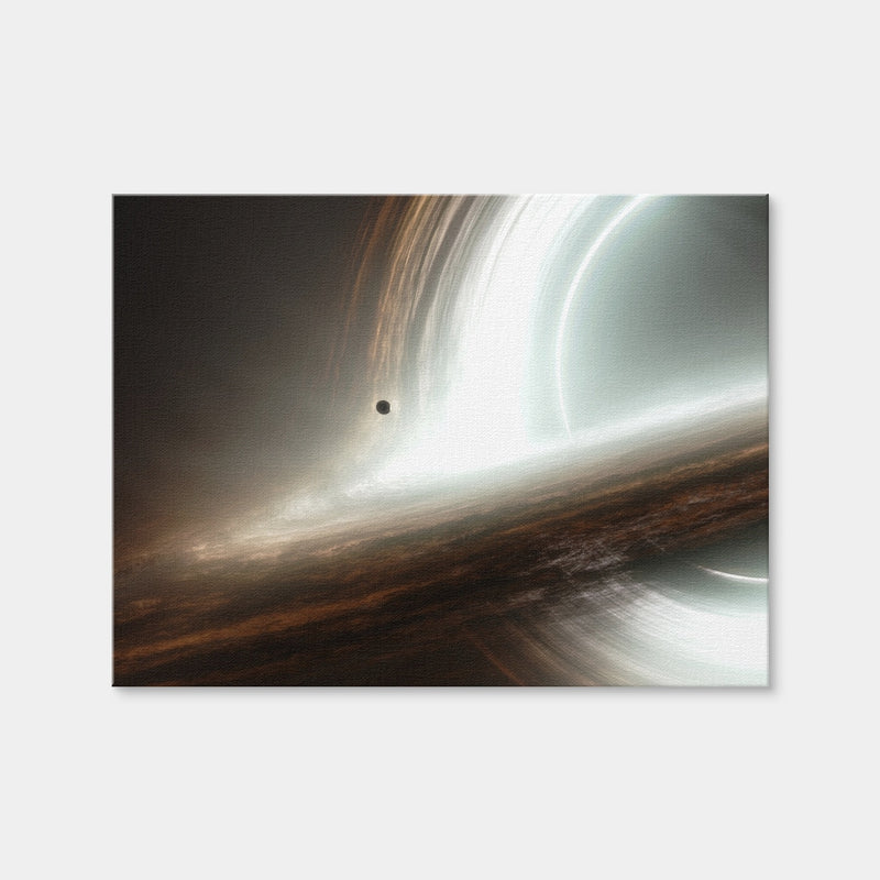 AUTO-MOCKUP WHITE | Interstellar Gargantua | 1 Piece | Gallery Wrap Canvas | group=4x3