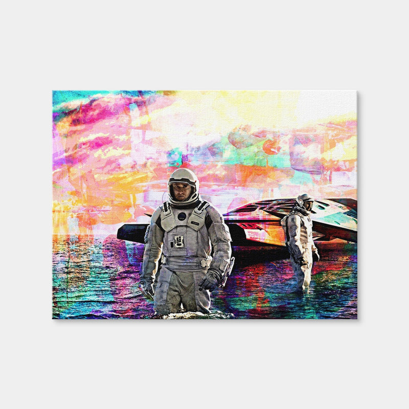 AUTO-MOCKUP WHITE | Interstellar Water Landing | 1 Piece | Gallery Wrap Canvas | group=4x3