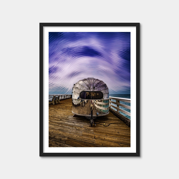 Into the Air Stream Wall Art — Framed Print Format preview