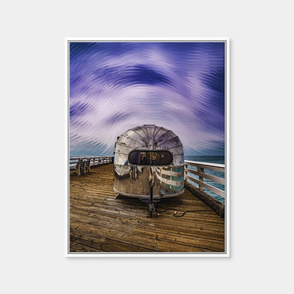 Into the Air Stream Wall Art — Framed Canvas Format preview