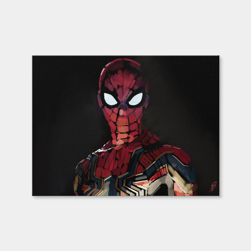 AUTO-MOCKUP WHITE | Iron Spider Portrait | 1 Piece | Gallery Wrap Canvas | group=4x3