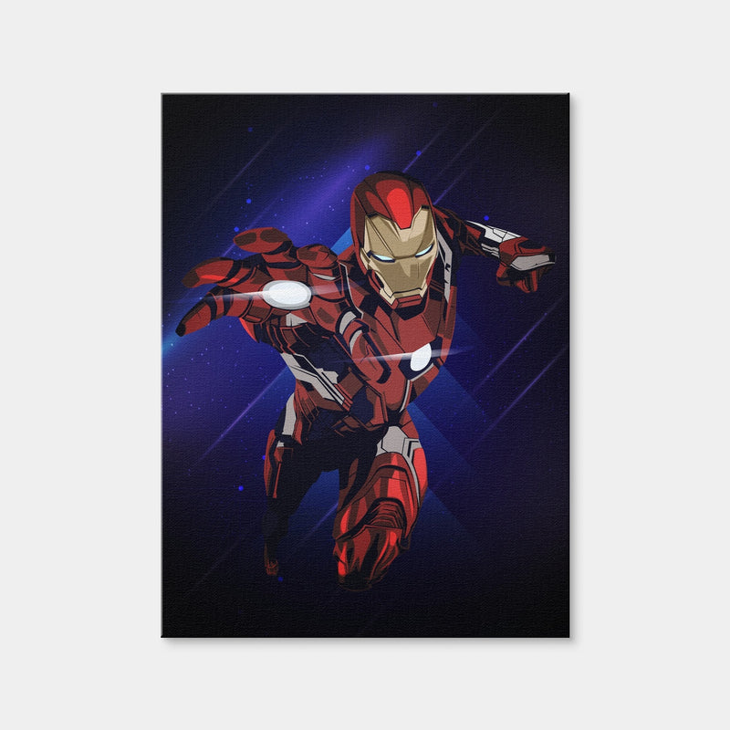 AUTO-MOCKUP WHITE | Ironman | 1 Piece | Gallery Wrap Canvas | group=3x4