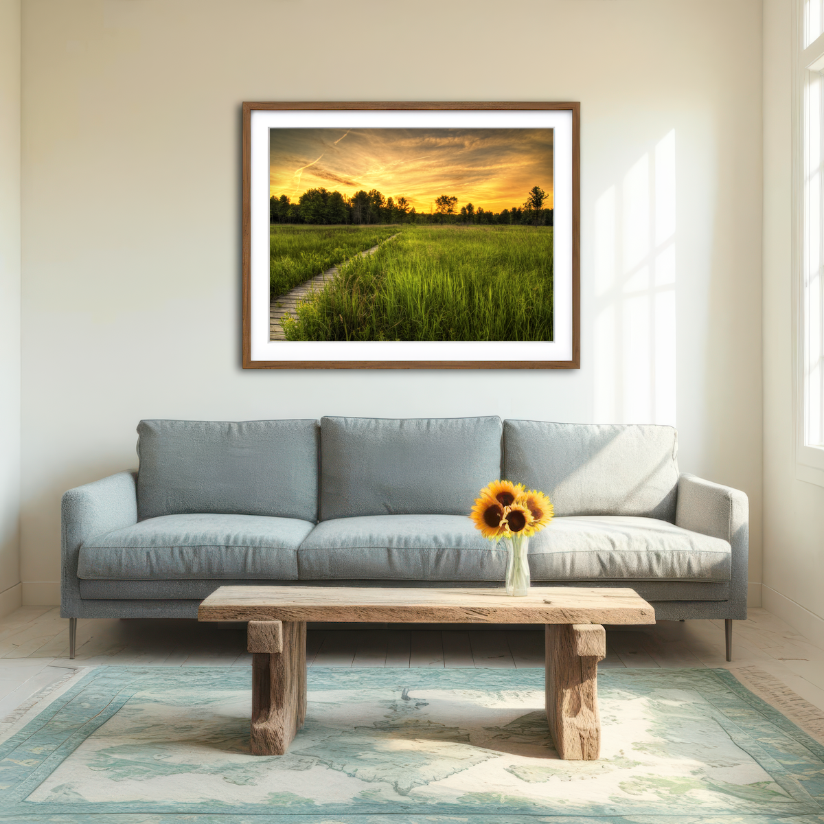AUTO-MOCKUP ROOM | Irwin Prairie in Toledo Wall Art
