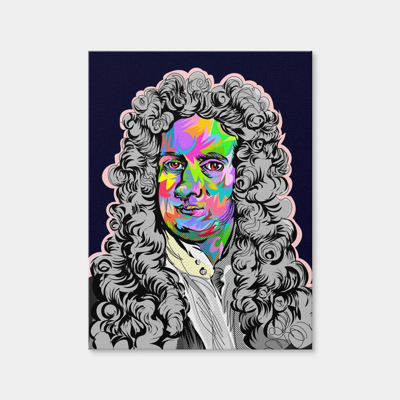 AUTO-MOCKUP WHITE | Isaac Newton | 1 Piece | Gallery Wrap Canvas | group=3x4