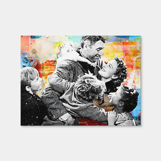 AUTO-MOCKUP WHITE | It's a Wonderful Life | 1 Piece | Gallery Wrap Canvas | group=4x3