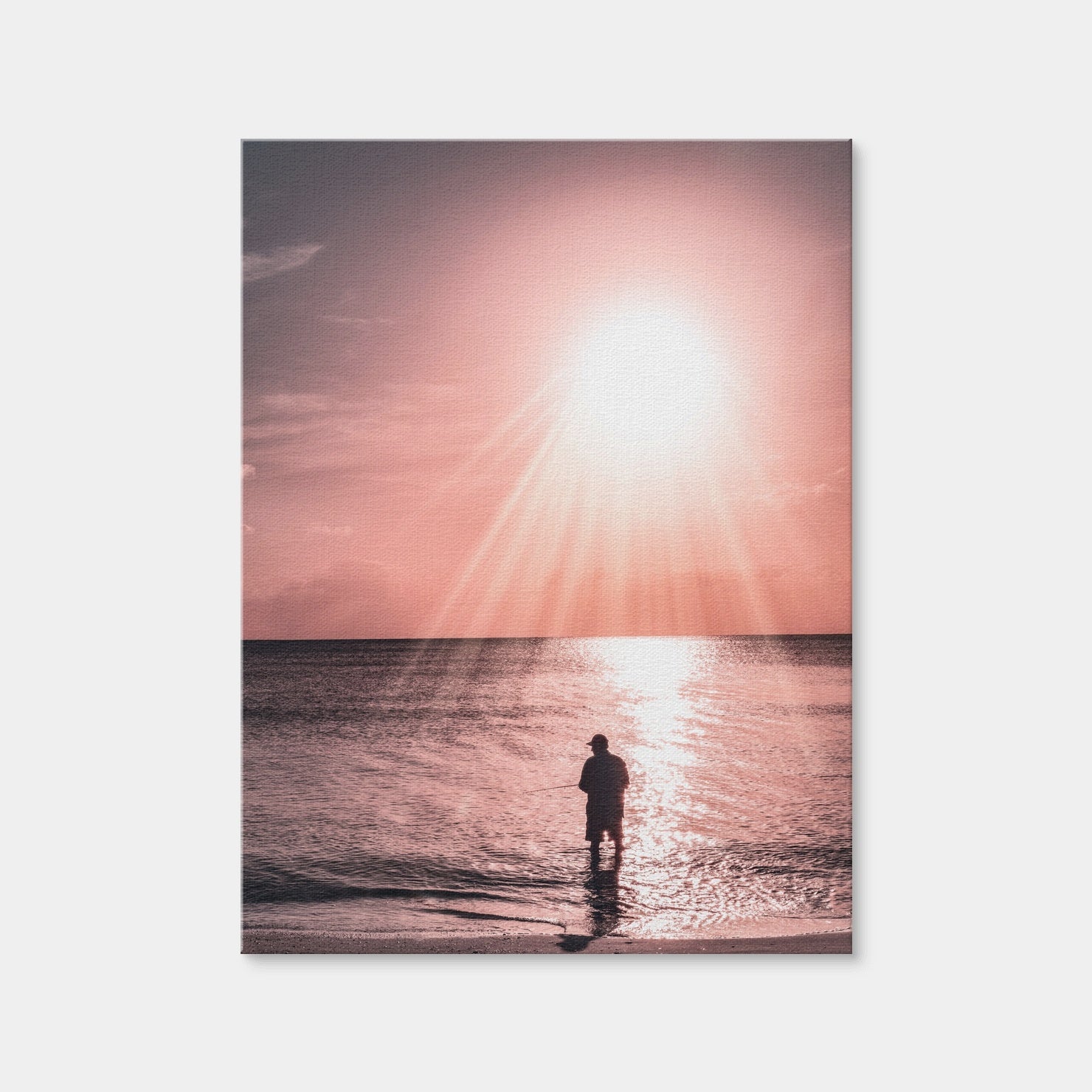 AUTO-MOCKUP WHITE | Its Not About The Catch | 1 Piece | Gallery Wrap Canvas | group=3x4