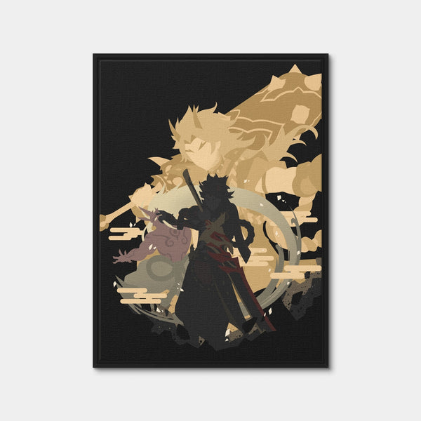 Itto Wall Art — Framed Canvas Format preview