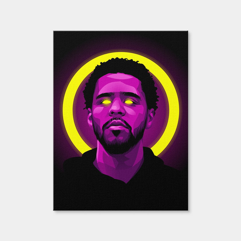 AUTO-MOCKUP WHITE | J. Cole | 1 Piece | Gallery Wrap Canvas | group=3x4