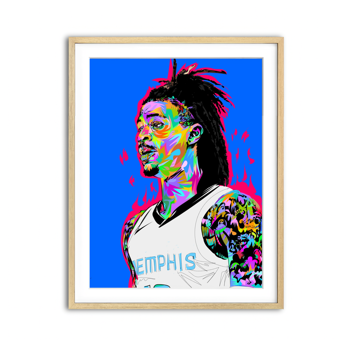 Framed Print 3x4 Natural