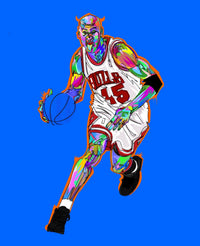 JORDAN Horns Wall Art