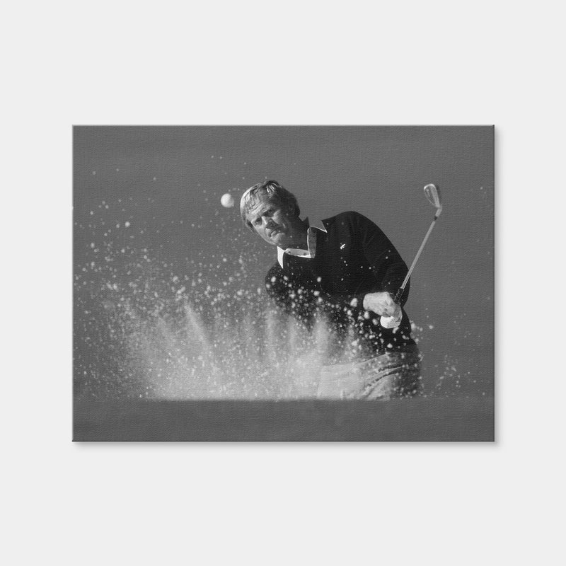AUTO-MOCKUP WHITE | Jack Nicklaus Grayscale | 1 Piece | Gallery Wrap Canvas | group=4x3